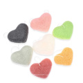 100% Natural Hot Selling Wholesale Heart Shaped Face Cleansing Konjac Sponge Puff Set Organic Bamboo Charcoal Konjac Sponge